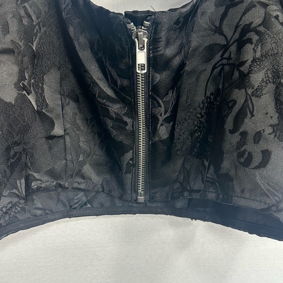 FUTURE COLECTION Elegant Black Puff Sleeve size 6 pre owned Exellent condition - Picture 3 of 5